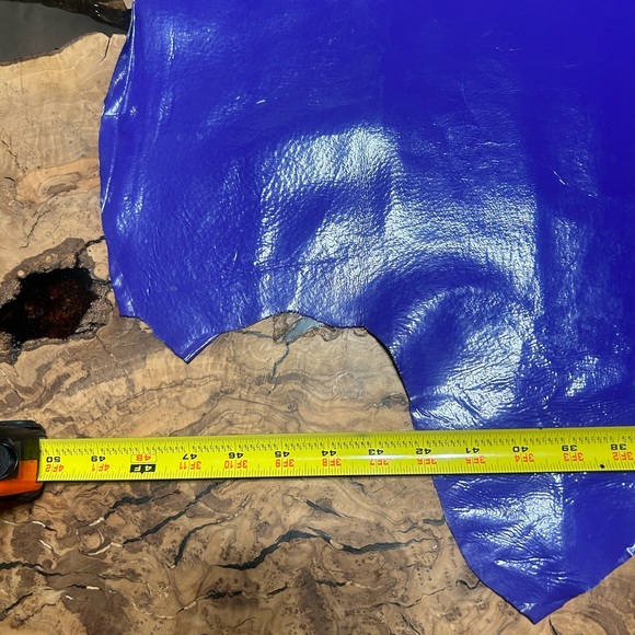 Purple patent leather hide crafts - Picture 2 of 6